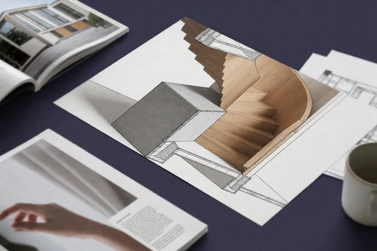 Architectural section drawings